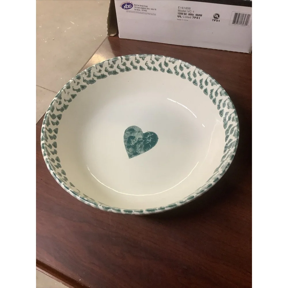 Tienshan Folk Craft Green Sponge Fruits APPLE Serving Bowl Replacement